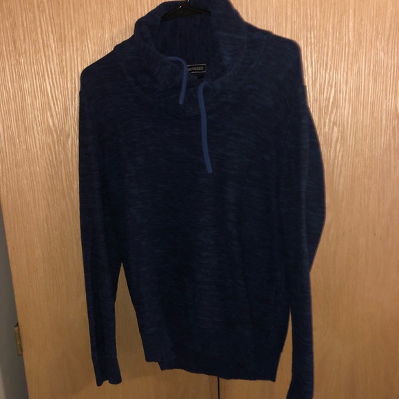 Express Other - Express Men’s High Neck Sweater w/ Strings